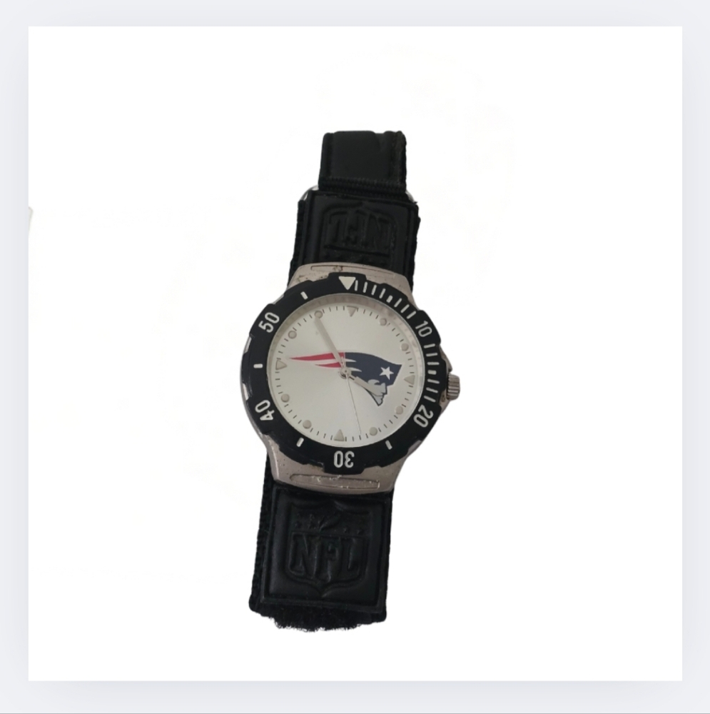 New England Patriots Vintage Men's Watch Quartz Untested/As Is Wristwatch